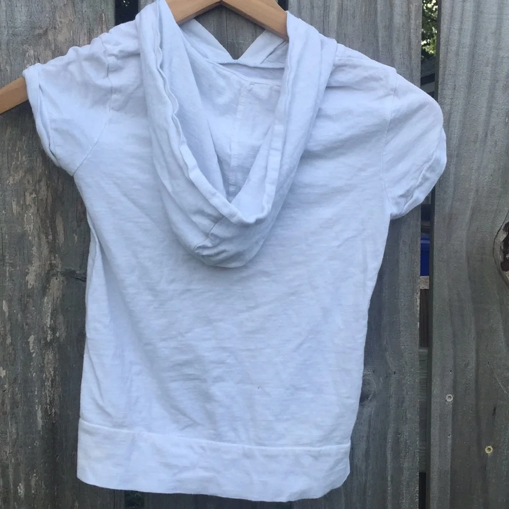 GapKids Hooded Tee Shirt Top Size 8